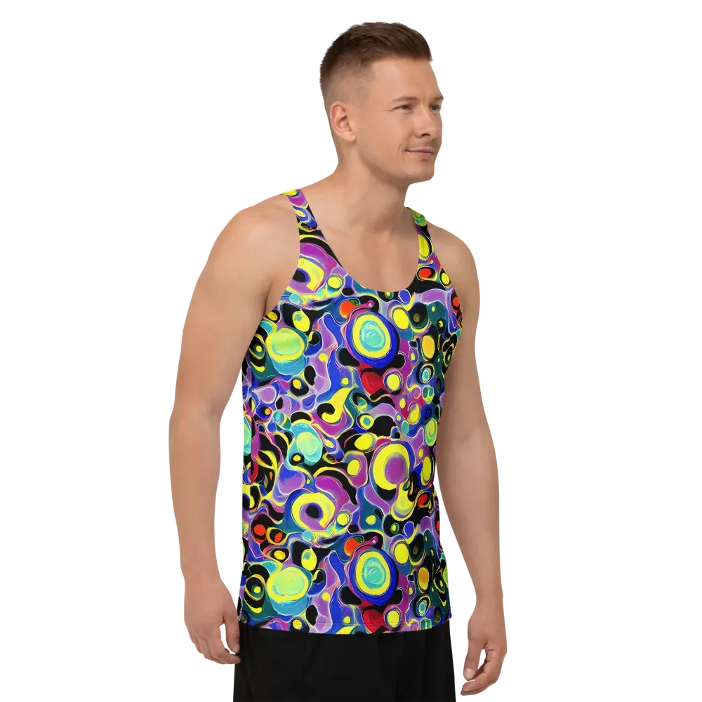 Surreal Current on Men's Tank Top — Right Front