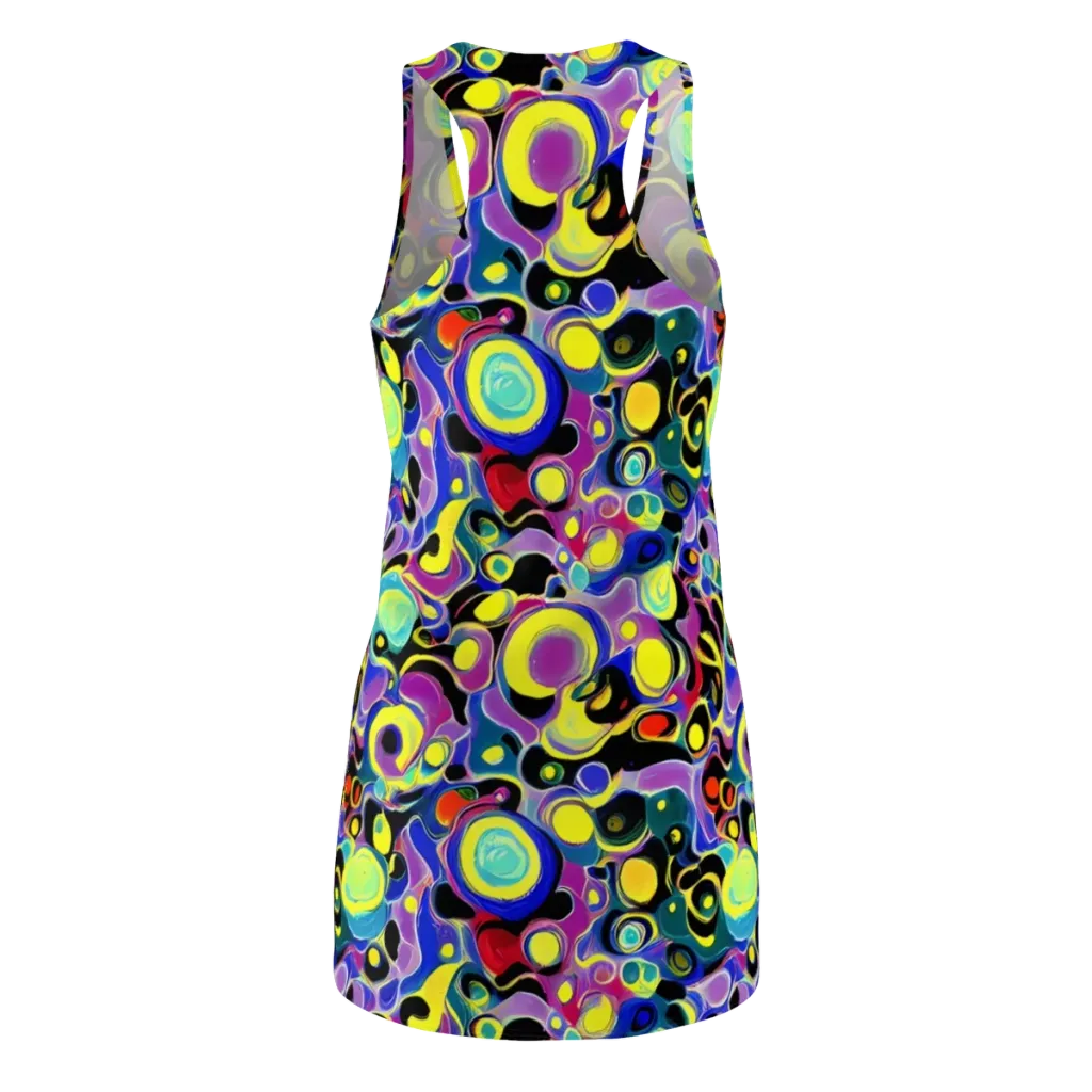 Surreal Current on Racerback Dress — Back