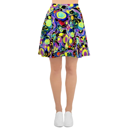 Surreal Current on a Skater Skirt
