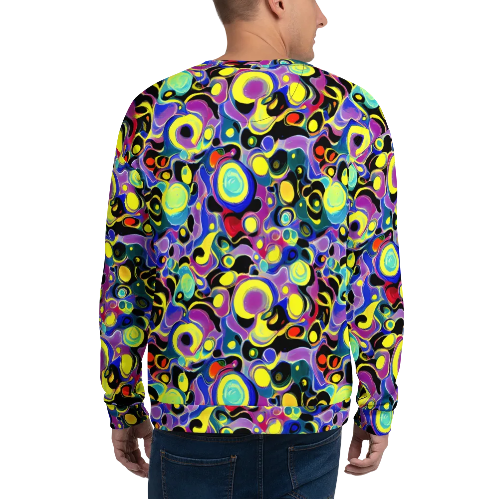 Surreal Current on Sweatshirt — Back
