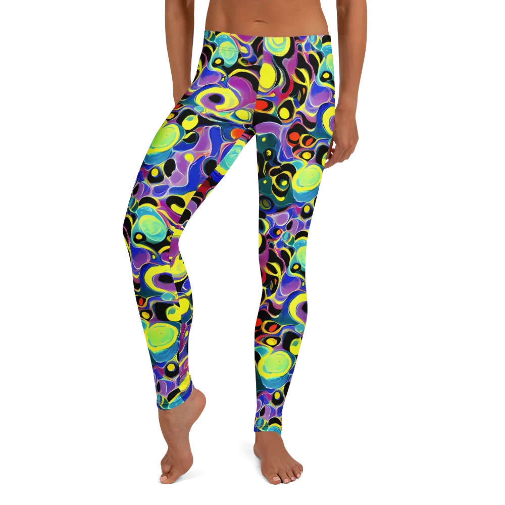 Surreal Current on Leggings — Front