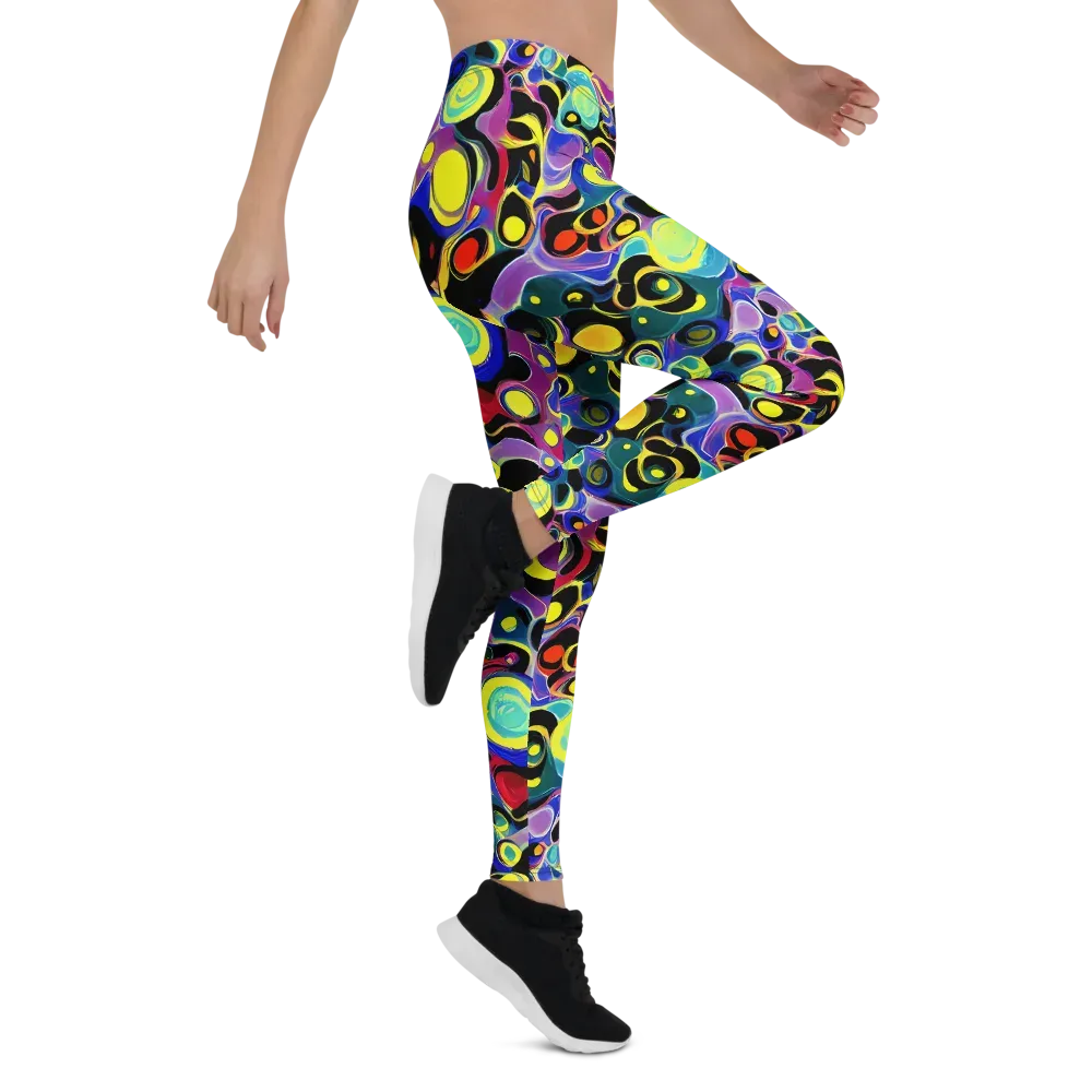 Surreal Current on Leggings — Right