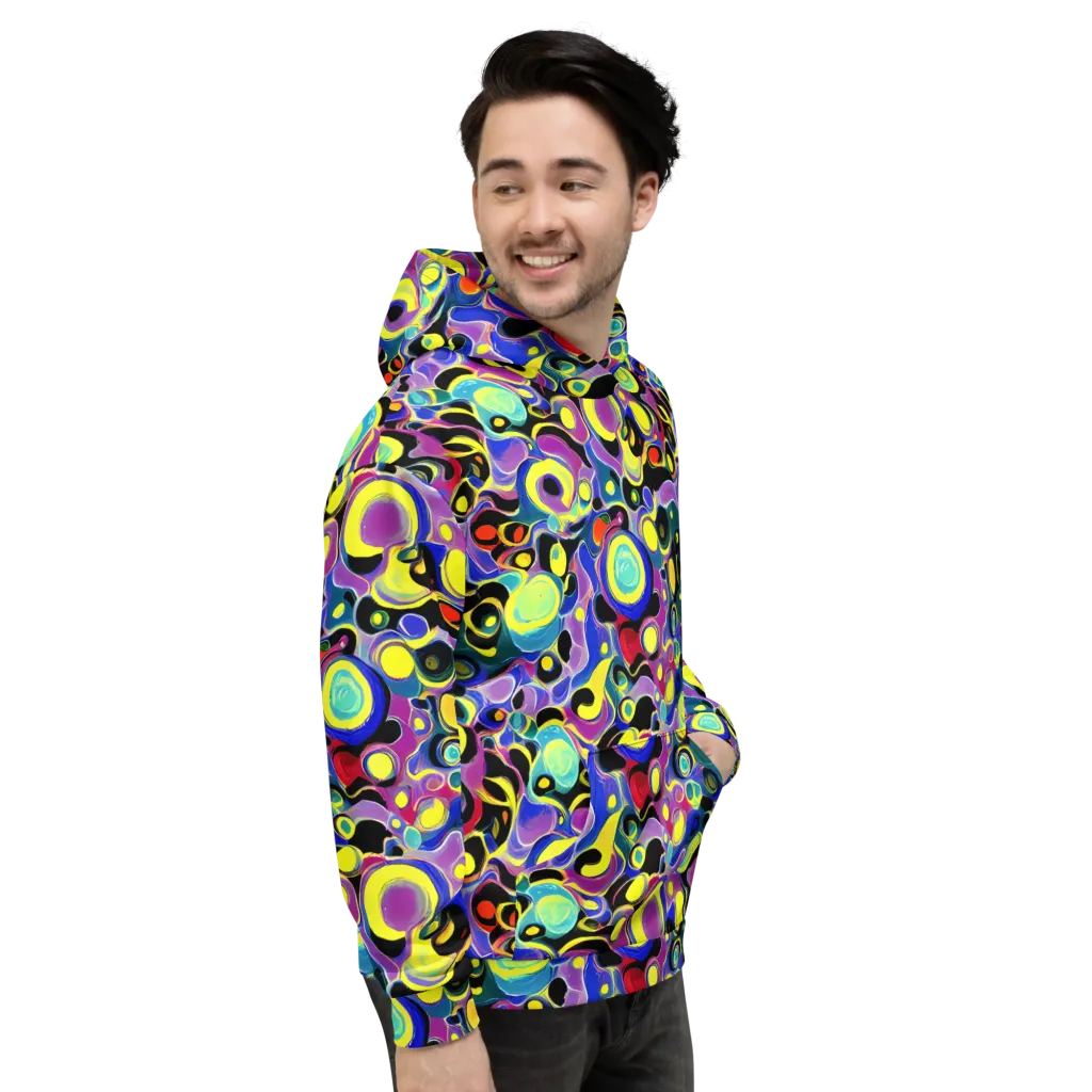 Surreal Current on Hoodie — Right