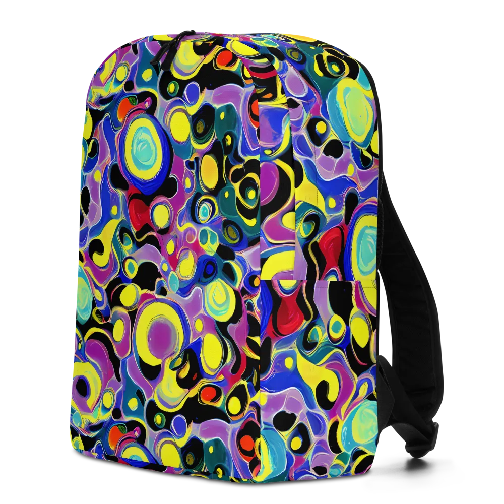 Surreal Current on Minimalist Backpack — Left