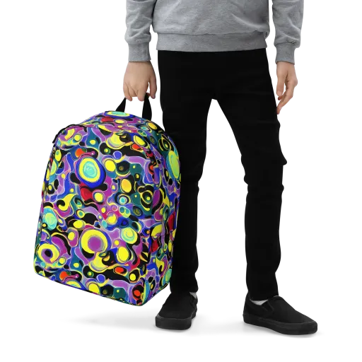 Surreal Current on a Minimalist Backpack