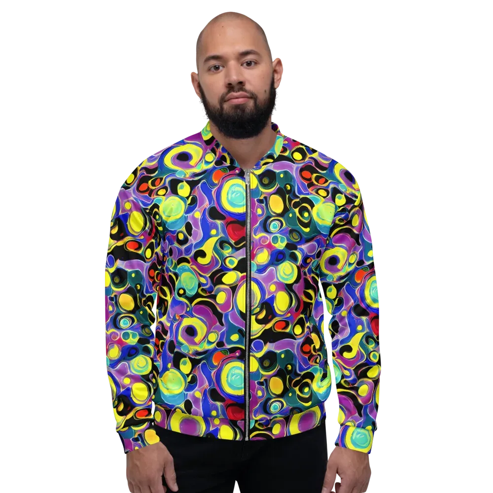 Surreal Current on Bomber Jacket — Front