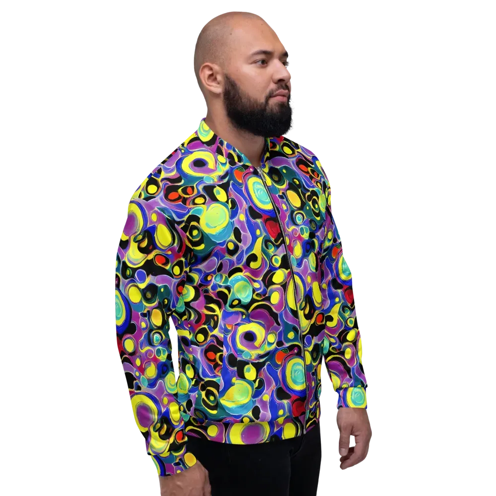 Surreal Current on Bomber Jacket — Right
