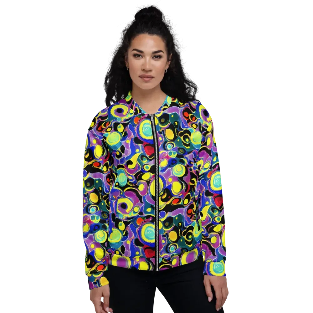 Surreal Current on Bomber Jacket — Front