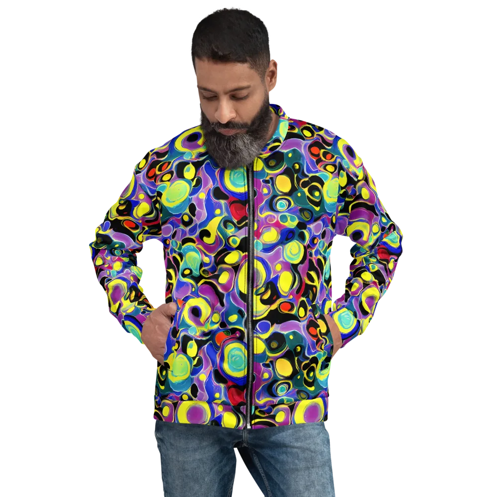 Surreal Current on Bomber Jacket — Front