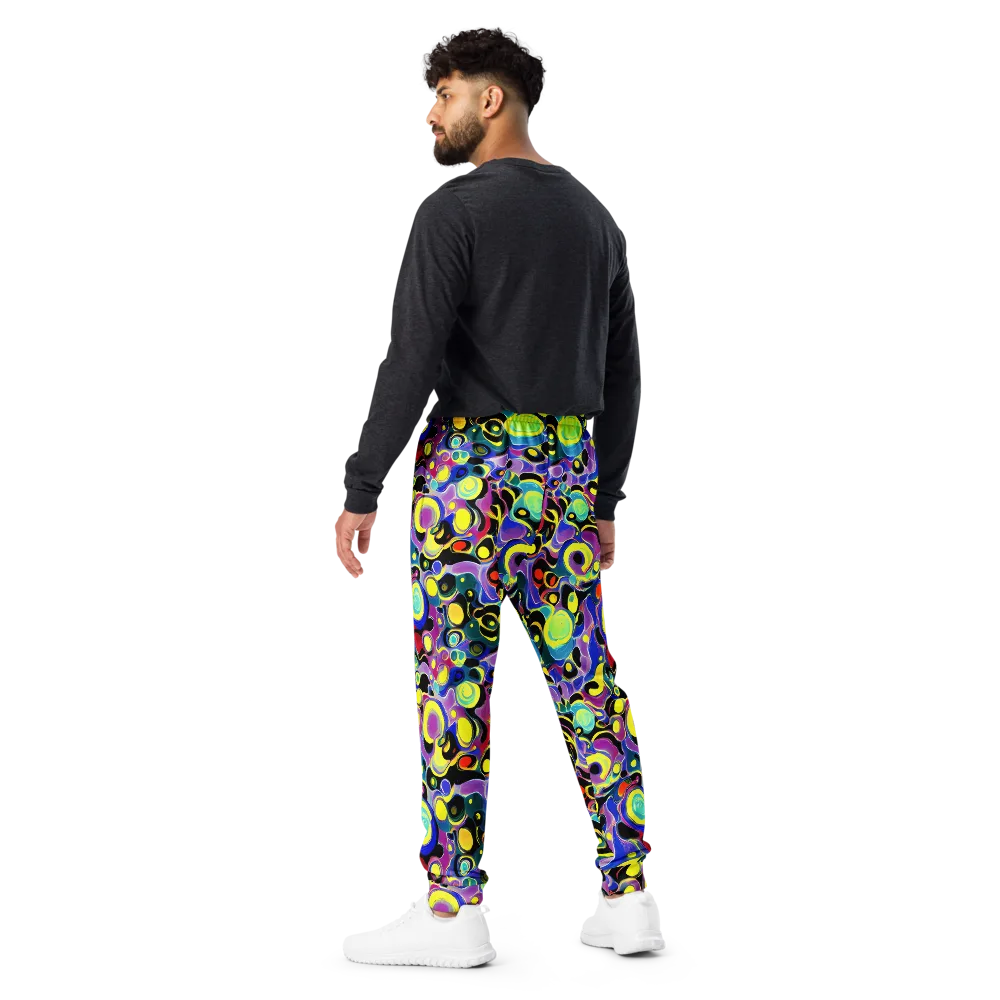 Surreal Current on Men's Joggers — Back