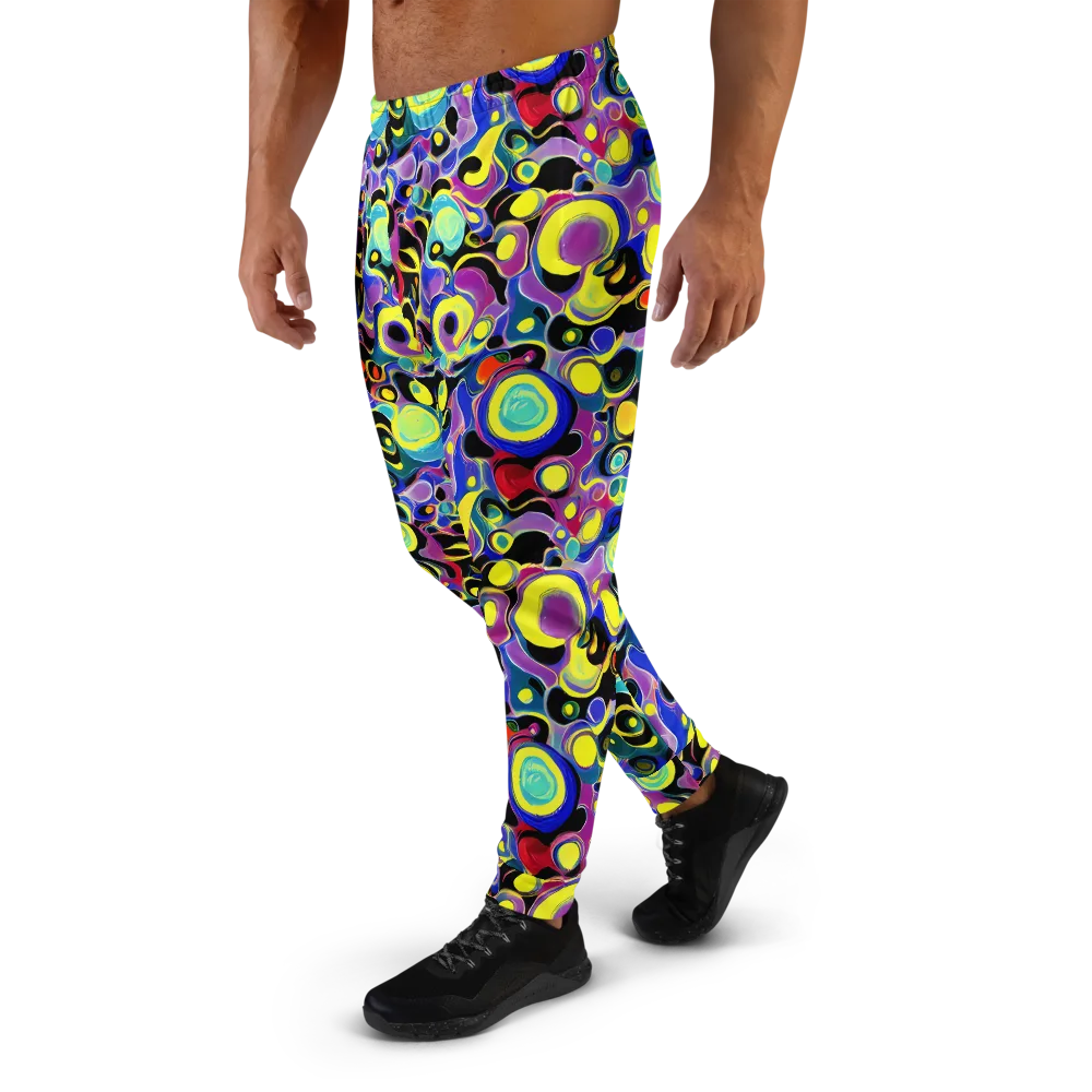 Surreal Current on Men's Joggers — Left