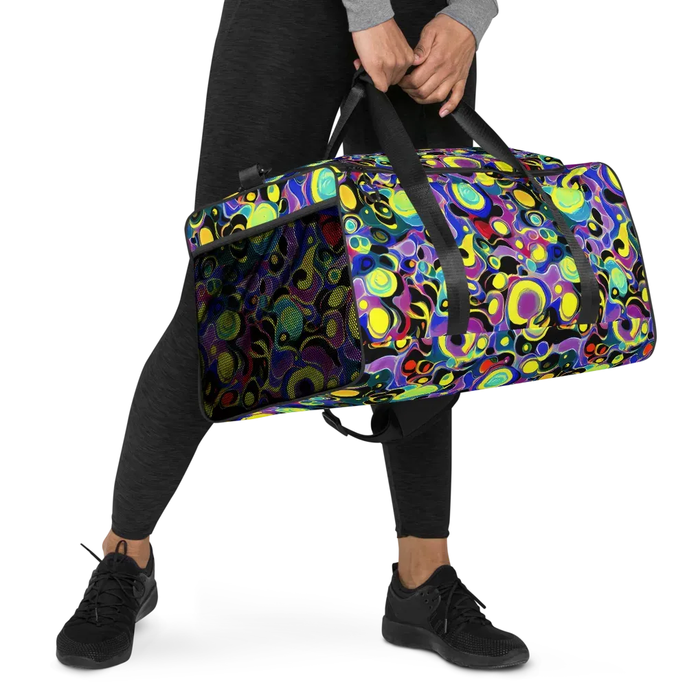 Surreal Current on Duffle Bag — Right Front
