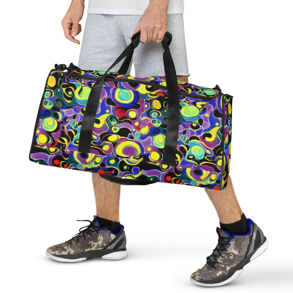 Surreal Current on Duffle Bag — Front