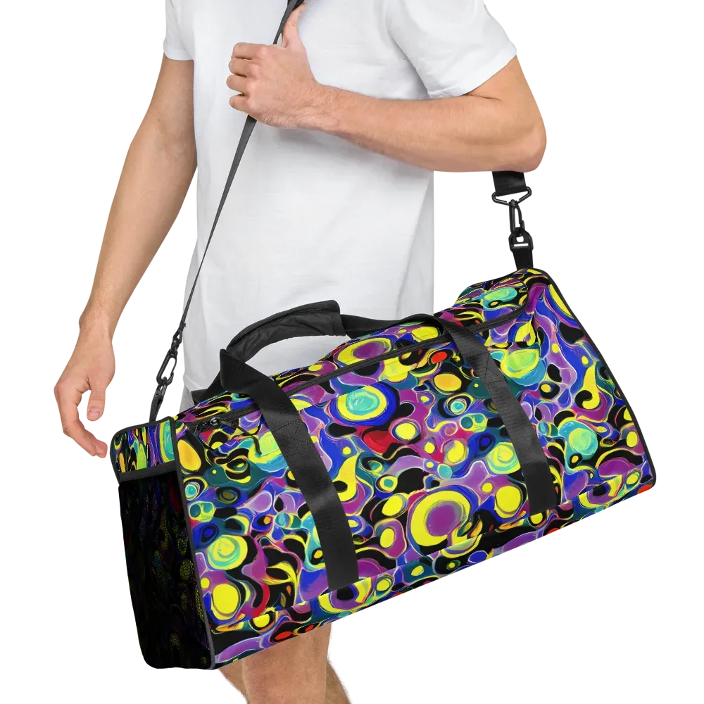 Surreal Current on Duffle Bag — Right Front