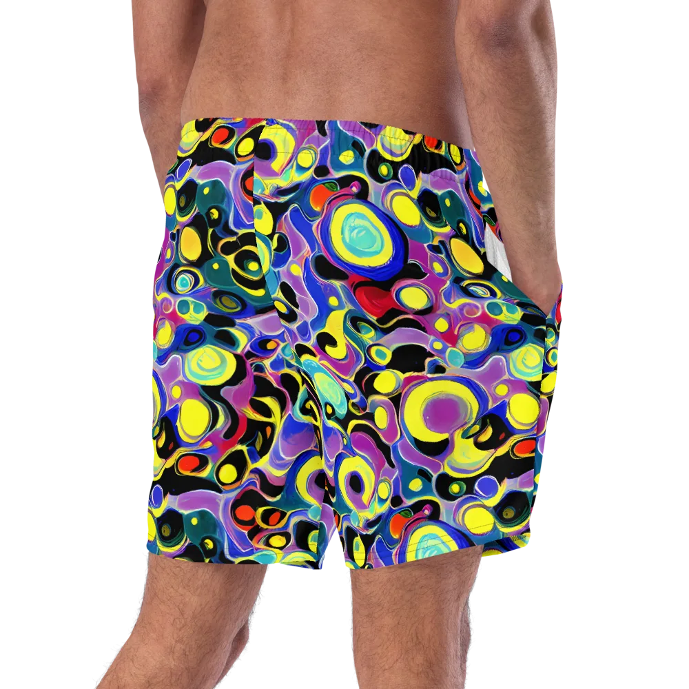 Surreal Current on Swim Trunks — Right Back