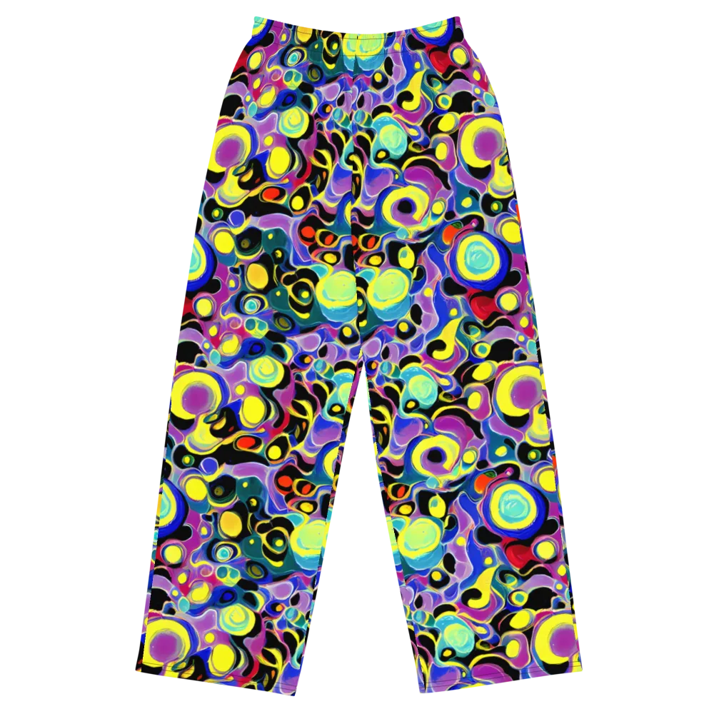 Surreal Current on Wide-Leg Pants — Front