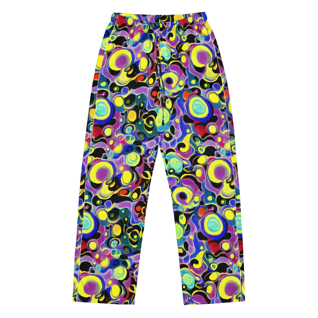 Surreal Current on Women's Pajama Pants — Front