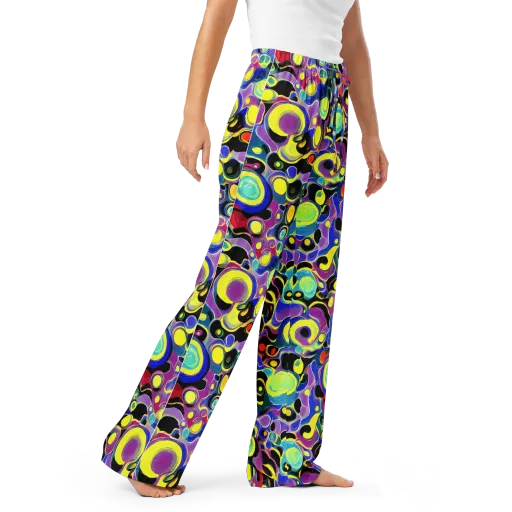 Surreal Current on a Women's Pajama Pants