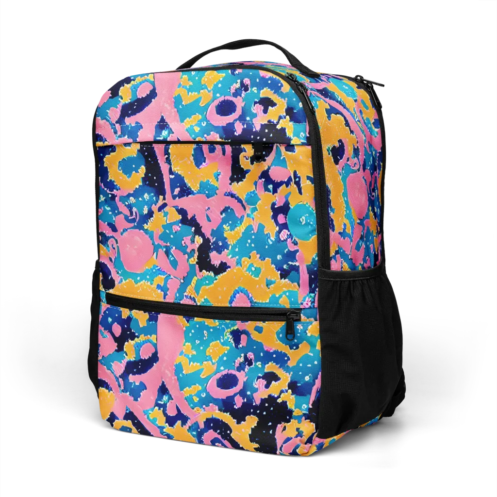 Prism Splash on Utility Backpack — Left Front