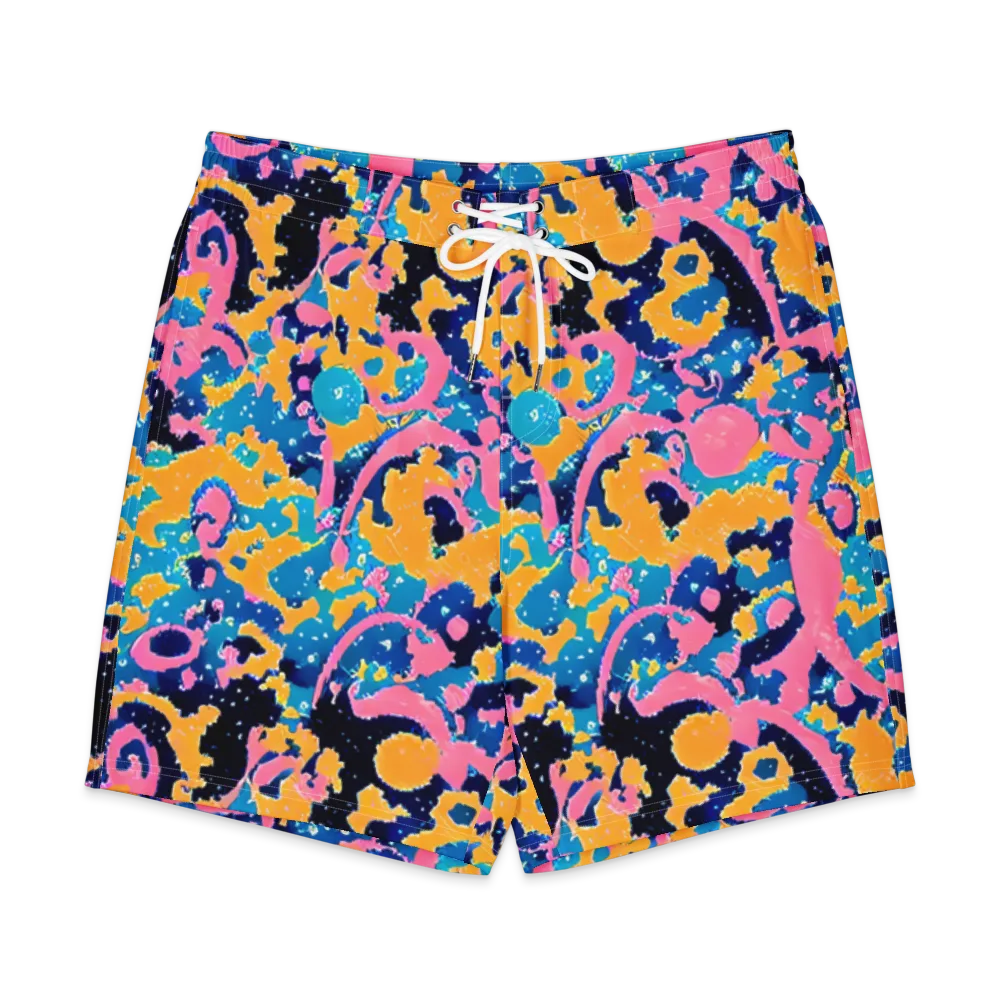 Prism Splash on Men's Board Shorts — Front