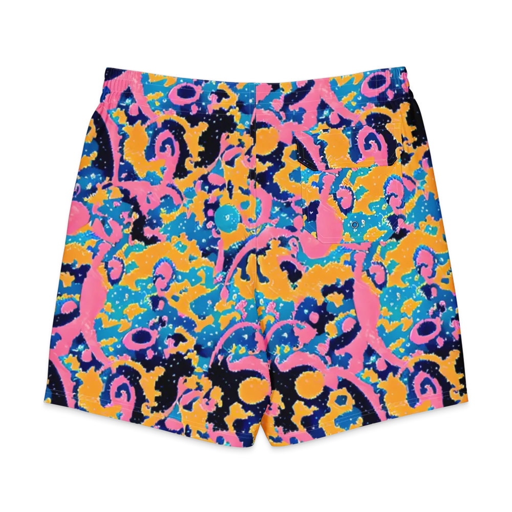 Prism Splash on Men's Board Shorts — Back