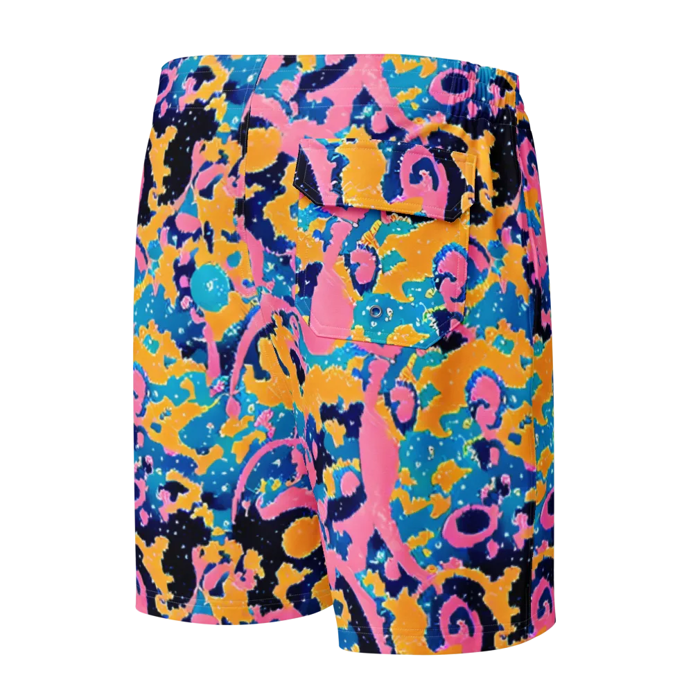 Prism Splash on Men's Board Shorts — Back