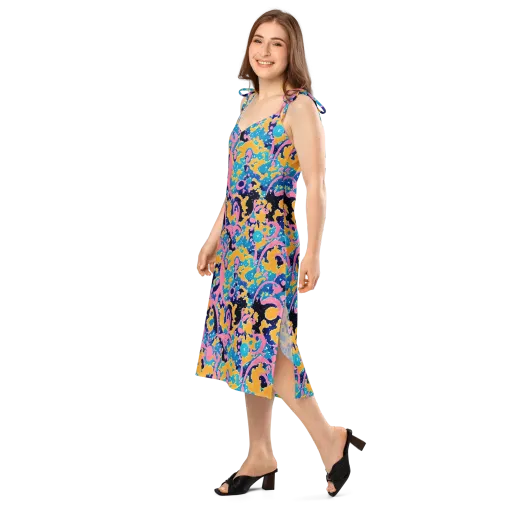 Prism Splash on a Slip Dress