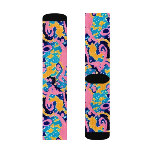 Prism Splash on a Socks