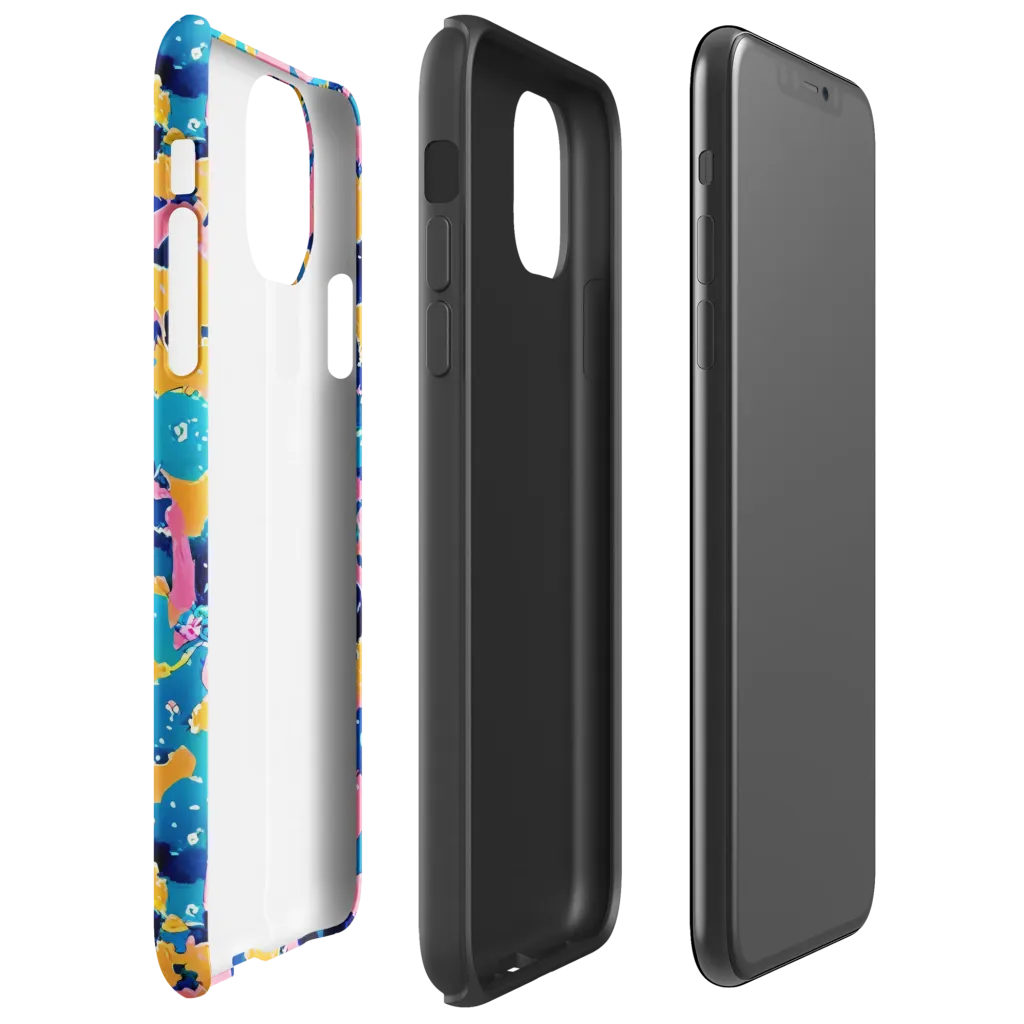 Prism Splash on Tough Case for iPhone® — Right