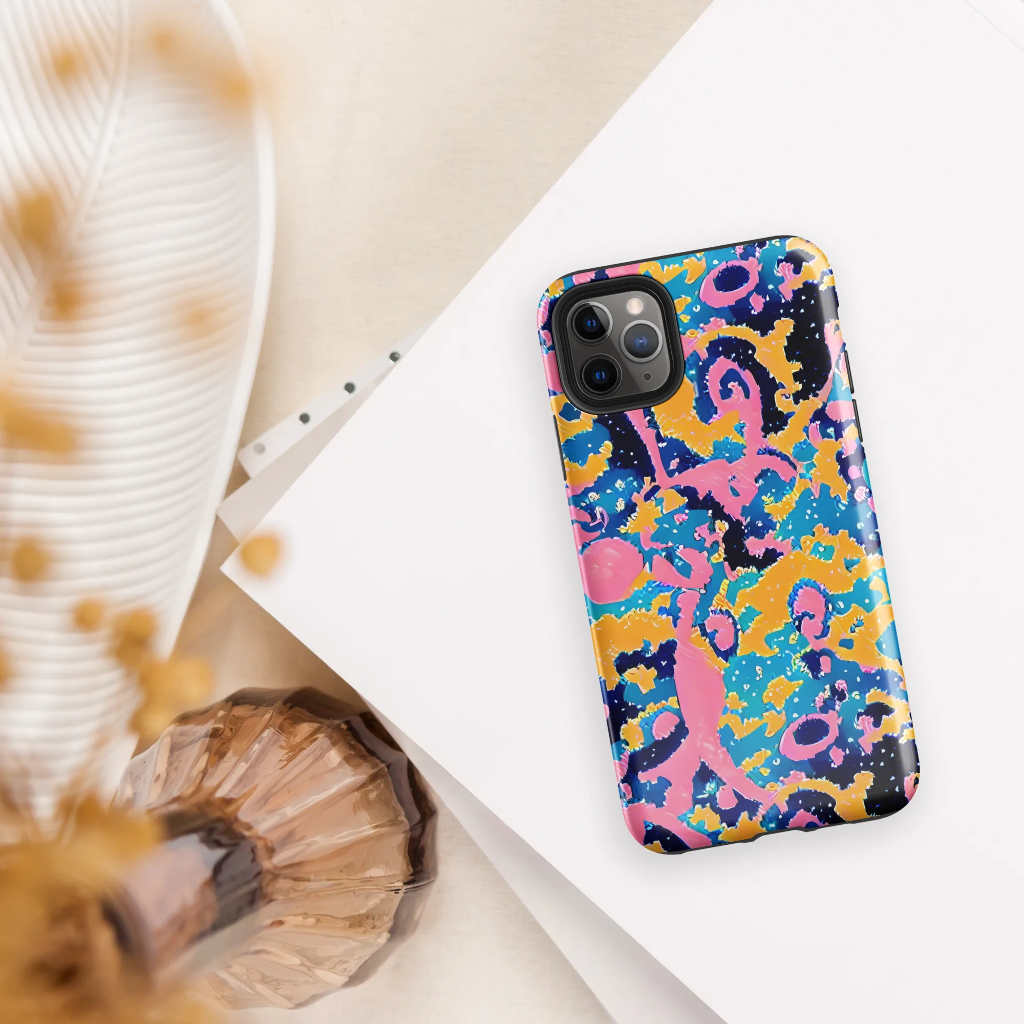 Prism Splash on Tough Case for iPhone® — Front