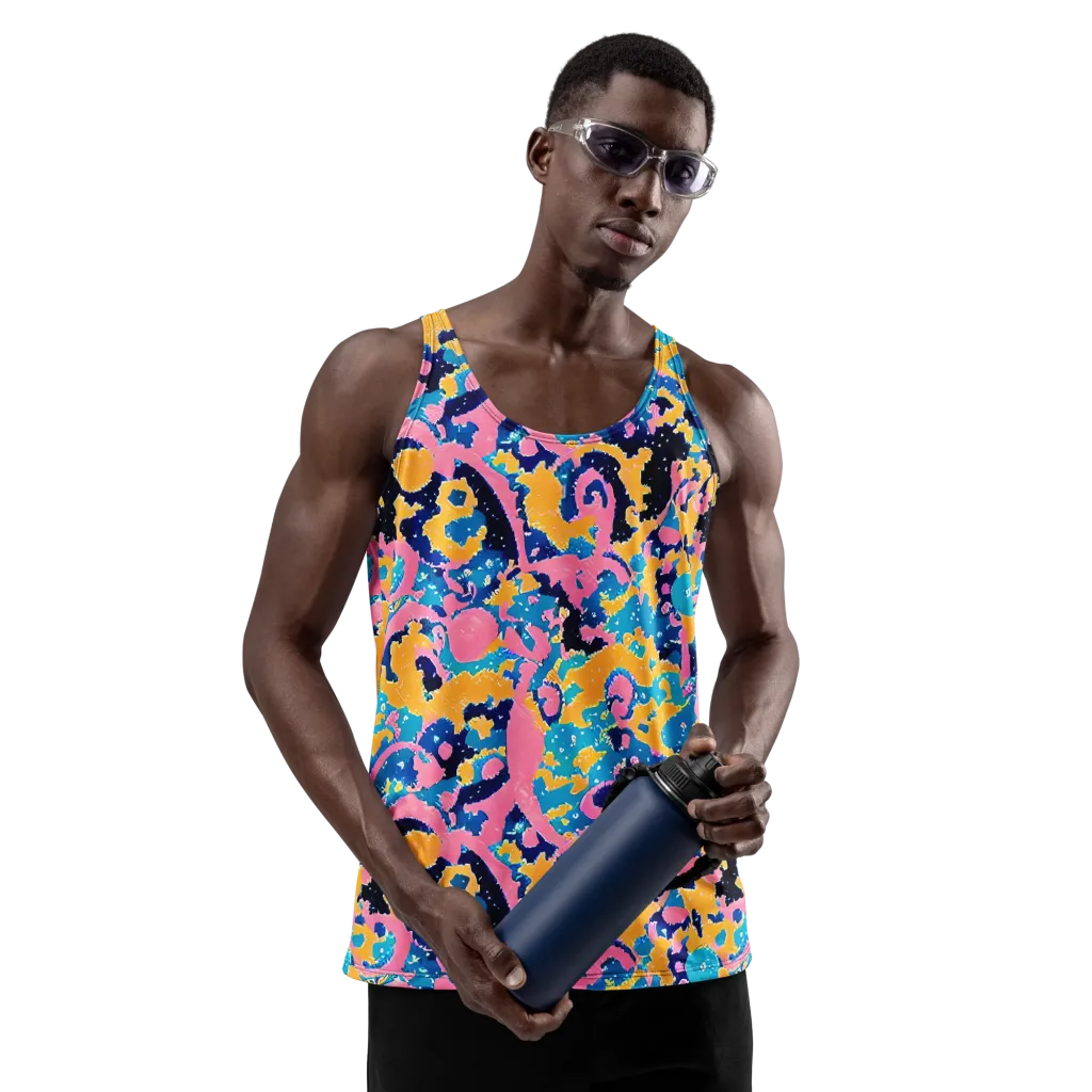 Prism Splash on Men's Tank Top — Front