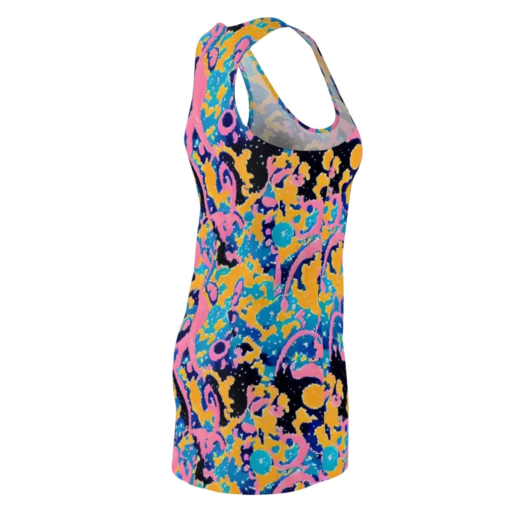Prism Splash on Racerback Dress — Back Side
