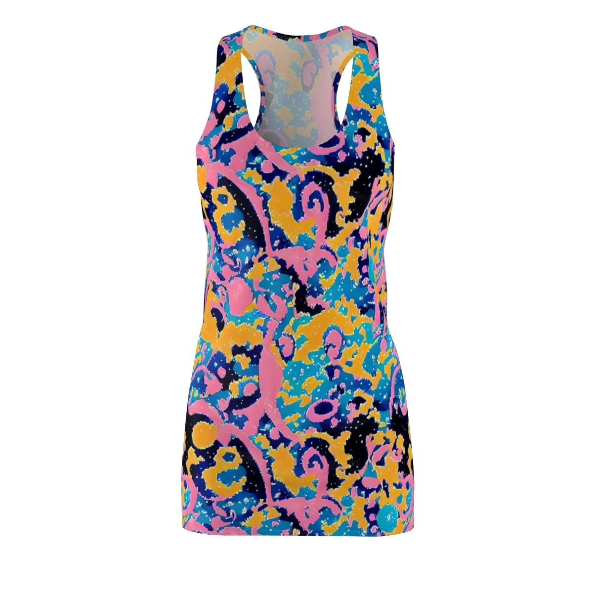 Prism Splash on Racerback Dress — Front