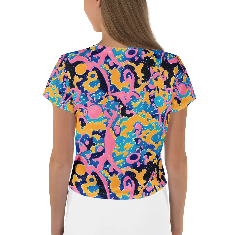 Prism Splash on Crop Tee — Back
