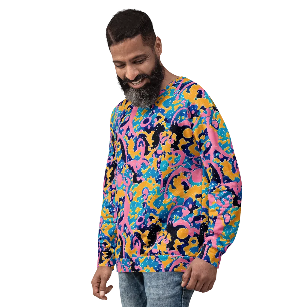 Prism Splash on Sweatshirt — Left Front