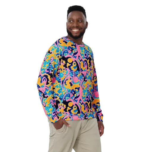 Prism Splash on a Sweatshirt