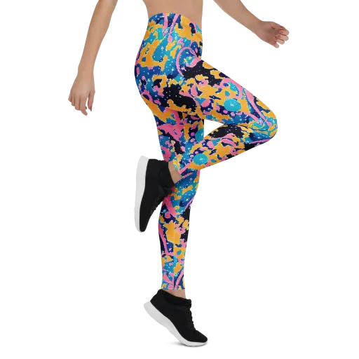 Prism Splash on a Leggings