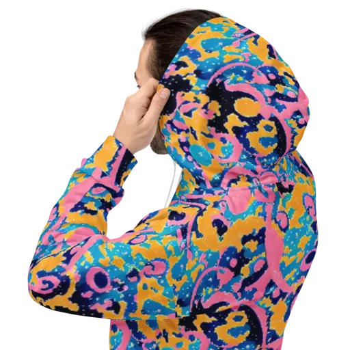 Prism Splash on a Hoodie