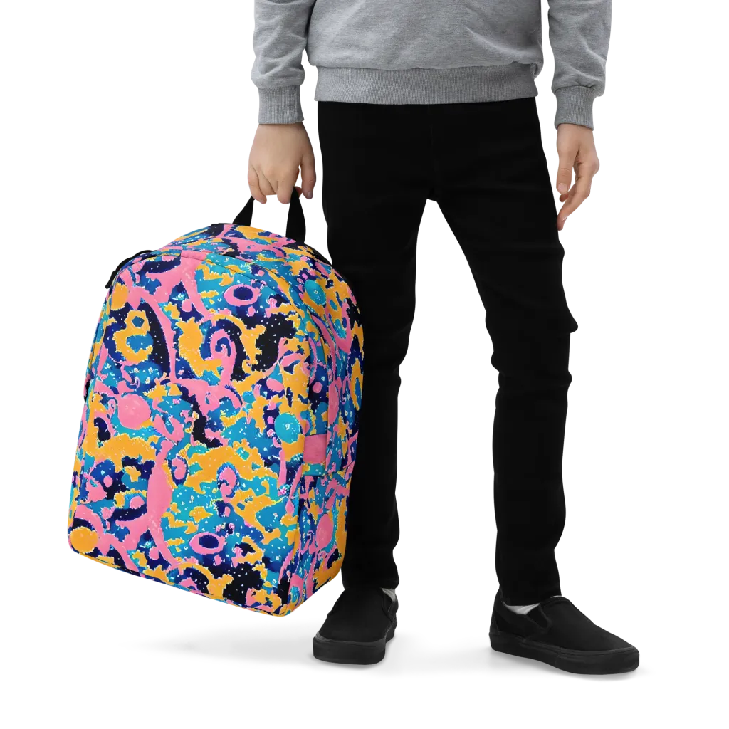 Prism Splash on Minimalist Backpack — Zoomed-in