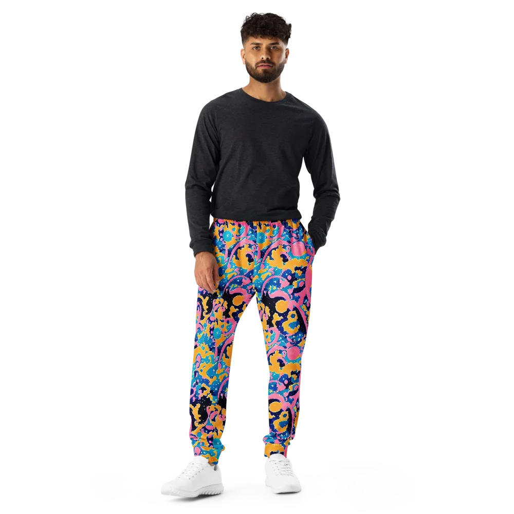 Prism Splash on Men's Joggers — Front