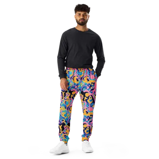 Prism Splash on a Men's Joggers