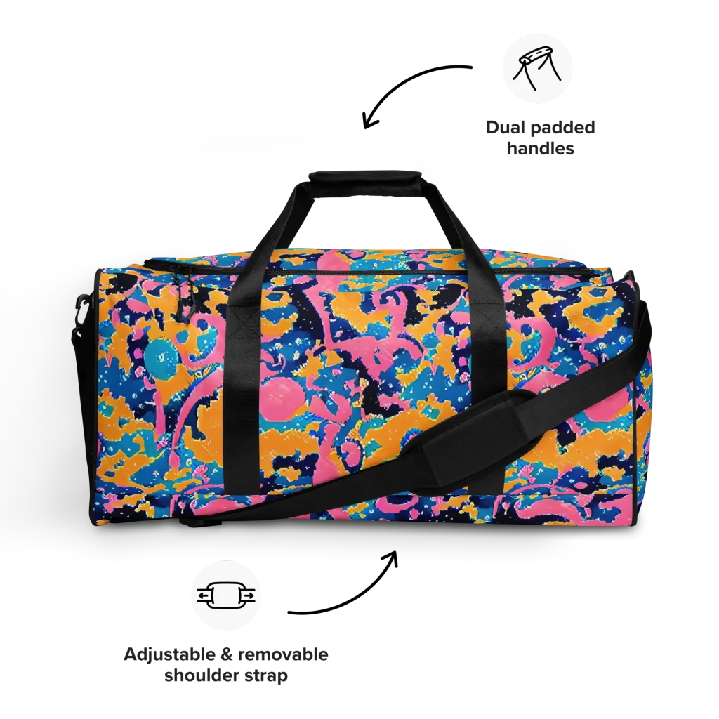 Prism Splash on Duffle Bag — Front