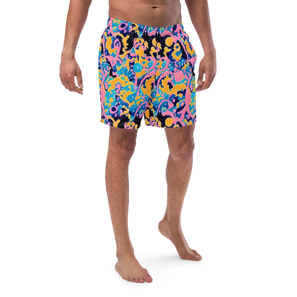 Prism Splash on Swim Trunks — Front