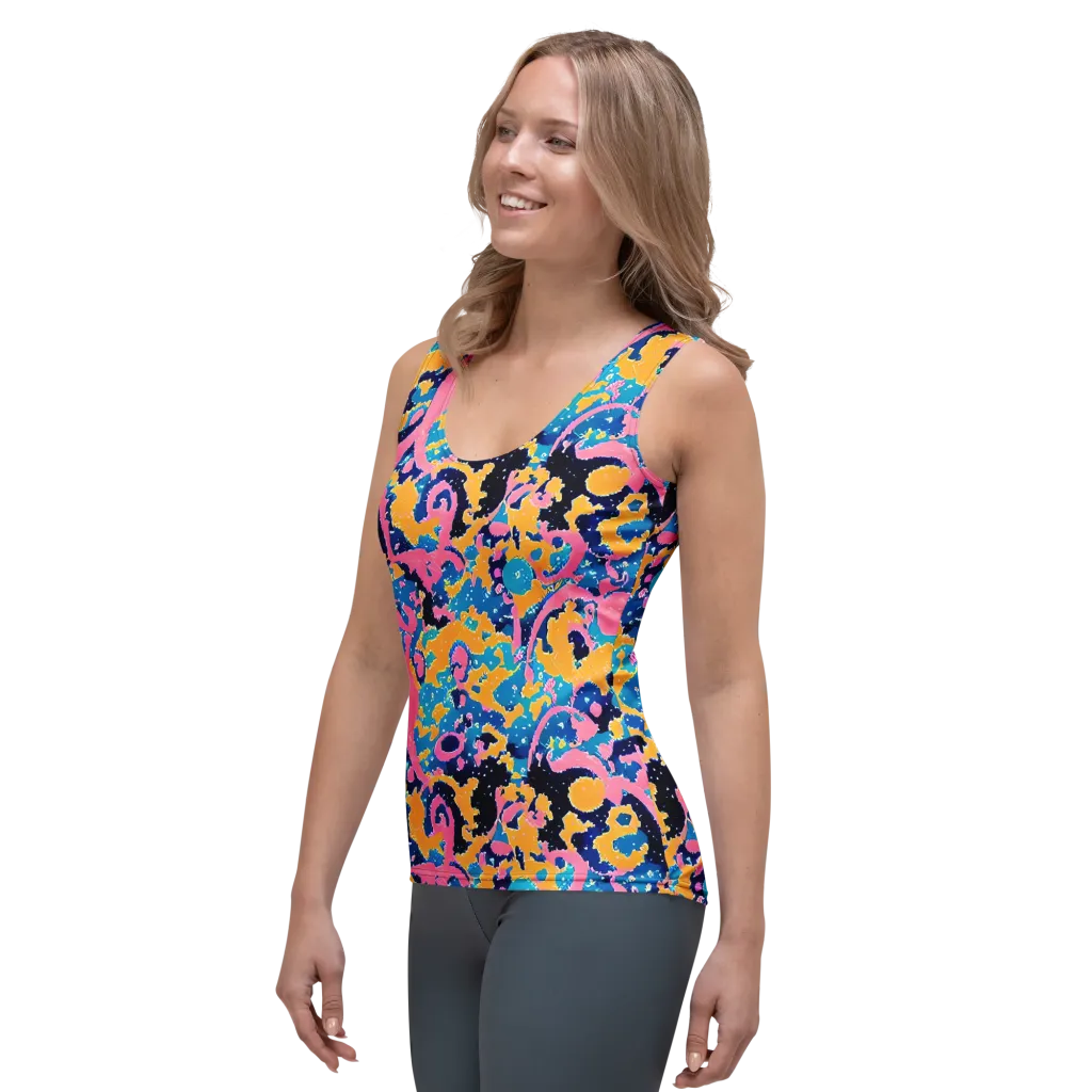 Prism Splash on Women's Tank Top — Left Front