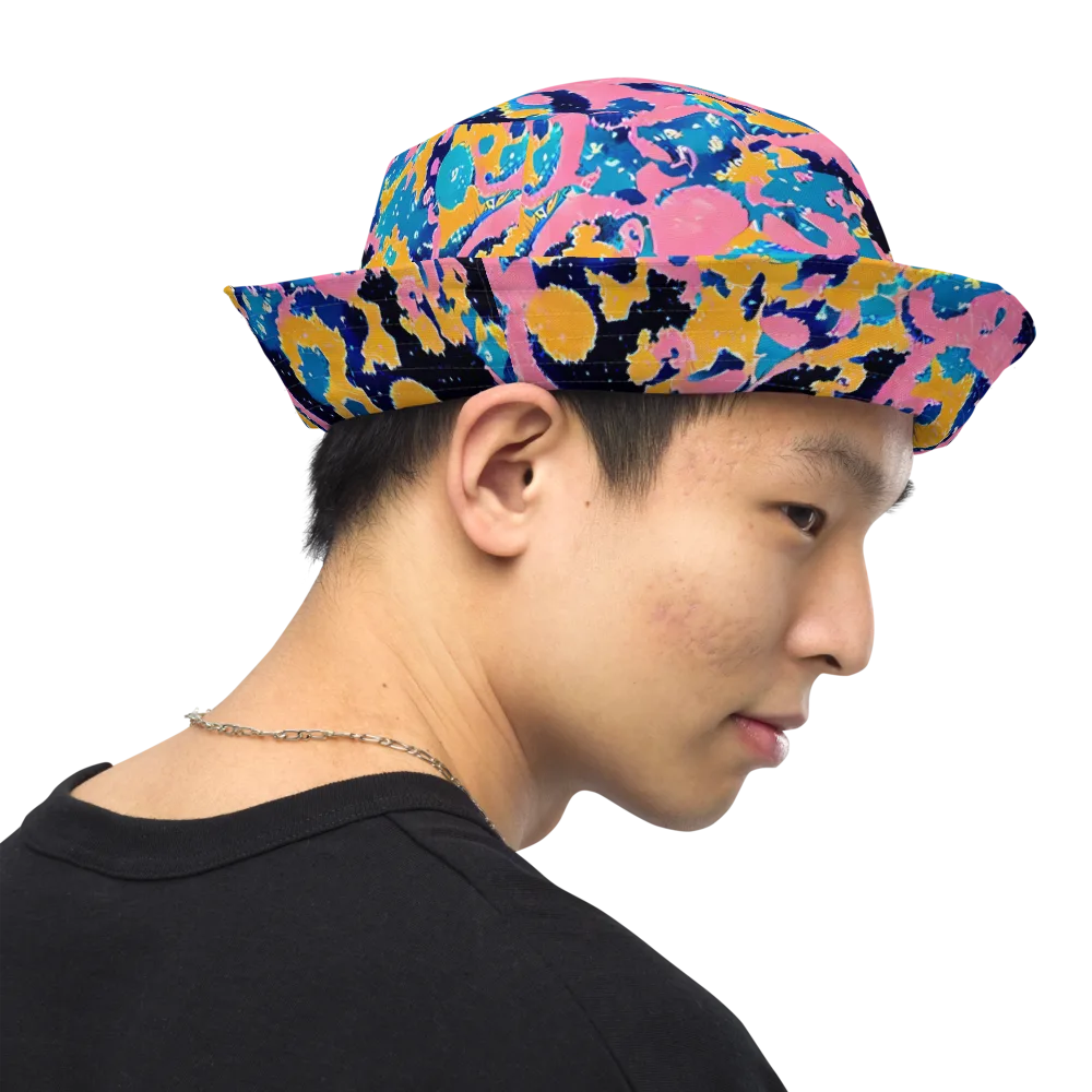 Prism Splash on Reversible Bucket Hat — Right Outside