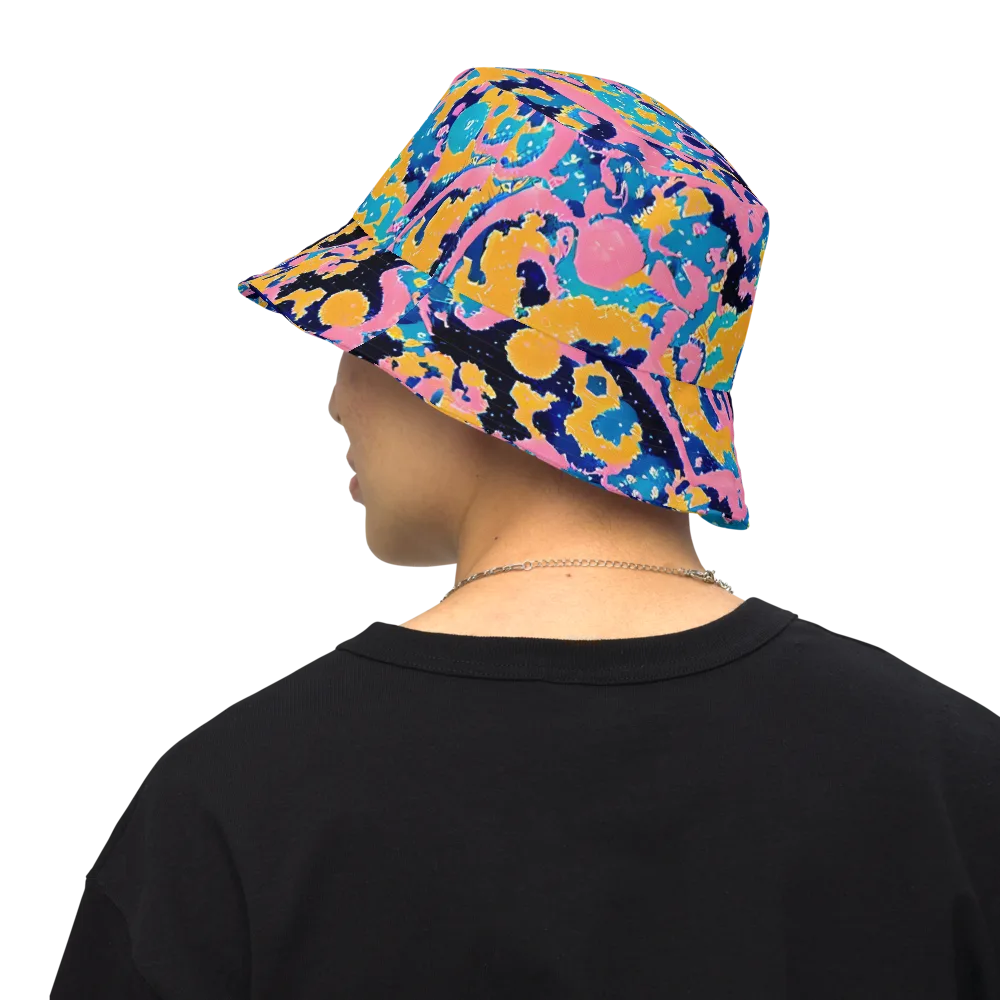 Prism Splash on Reversible Bucket Hat — Back Inside