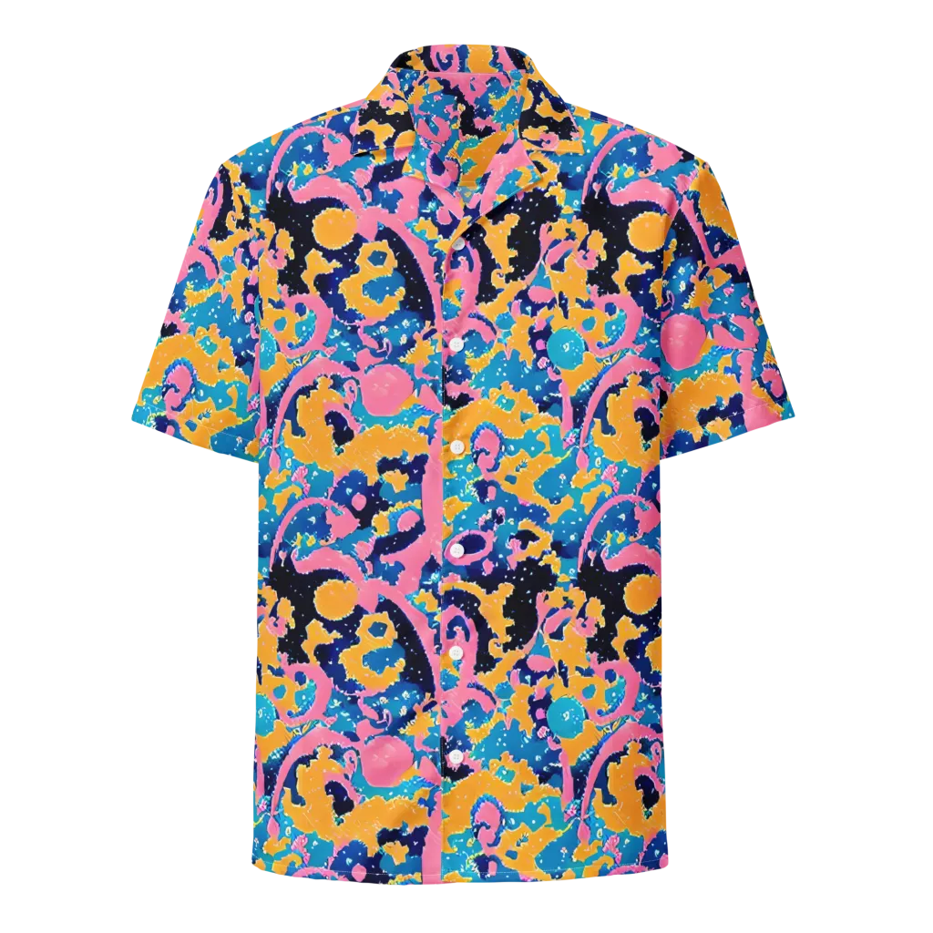 Prism Splash on Button Shirt — Front