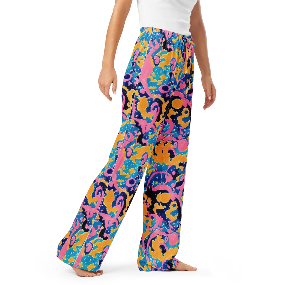 Prism Splash on Women's Pajama Pants — Right Front