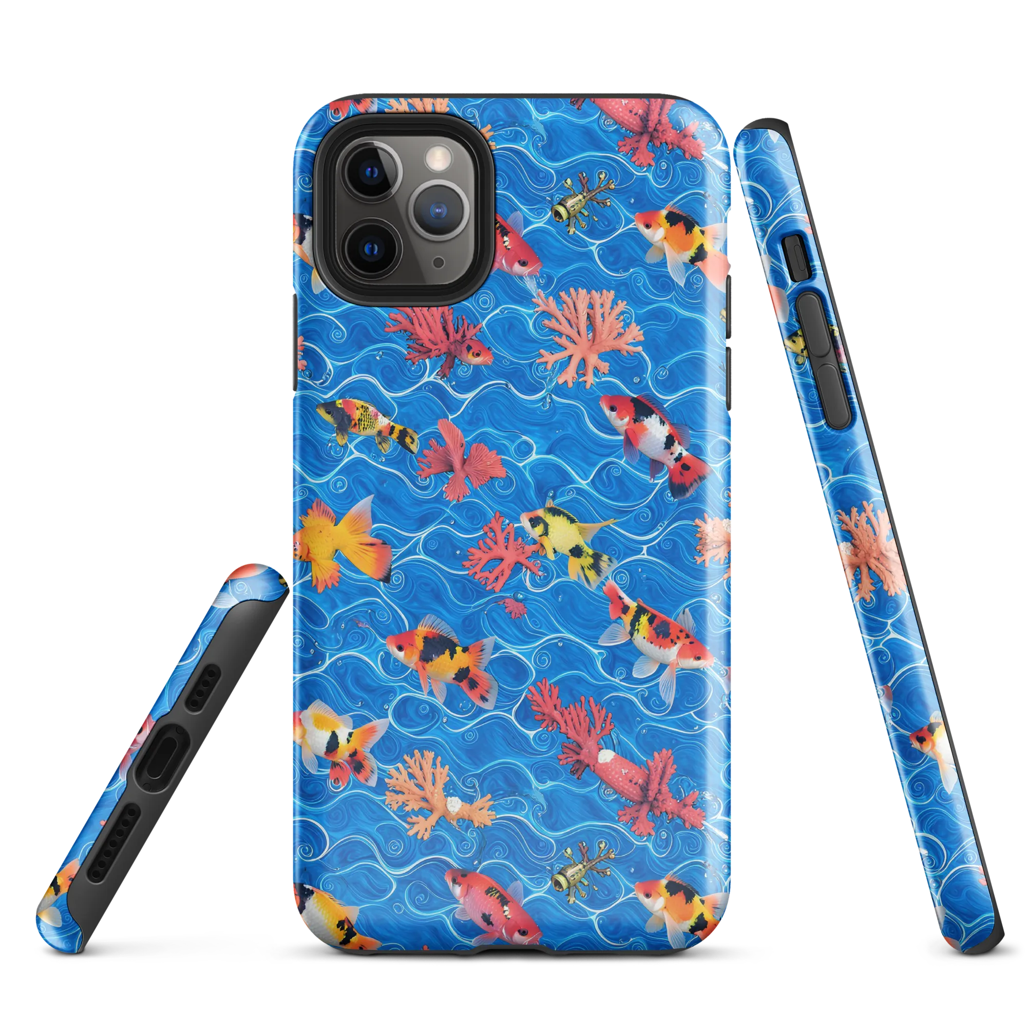 Azure Reef on Tough Case for iPhone® — Front