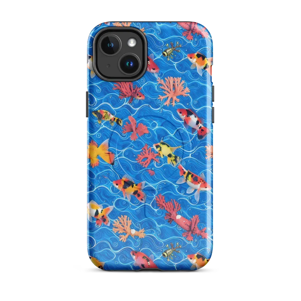 Azure Reef on MagSafe Tough Case for iPhone® — Front